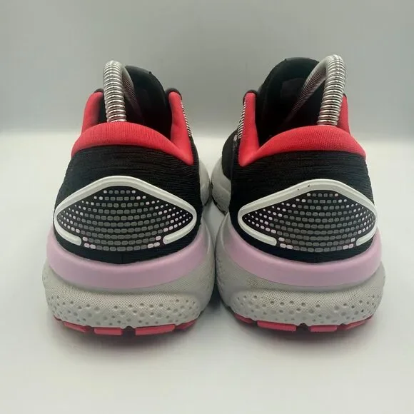 Brooks Ghost 16 Women's Size 9 B Black Red Running Shoes Sneakers 1204071B051 - Picture 5 of 9